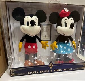 Disney Treasures from the Vault LE Mickey and Minnie Plush